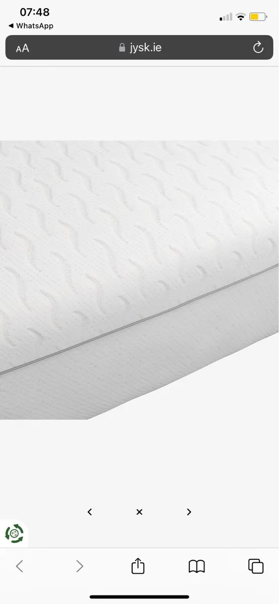 SuperKing Memory Foam Mattress (4 months old) - Image 3