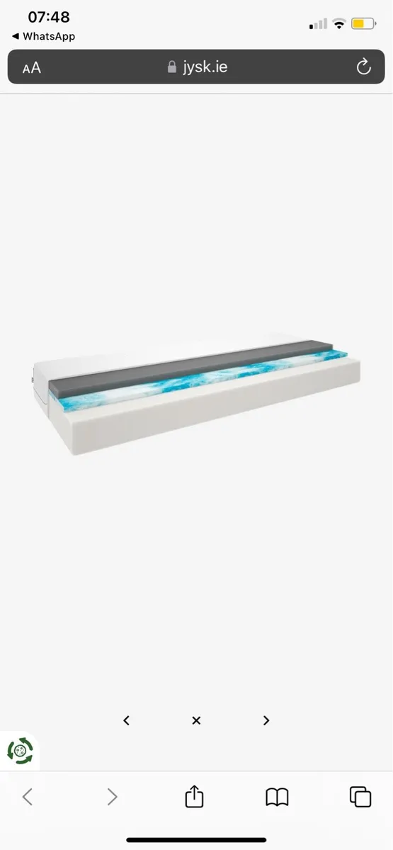 SuperKing Memory Foam Mattress (4 months old) - Image 4