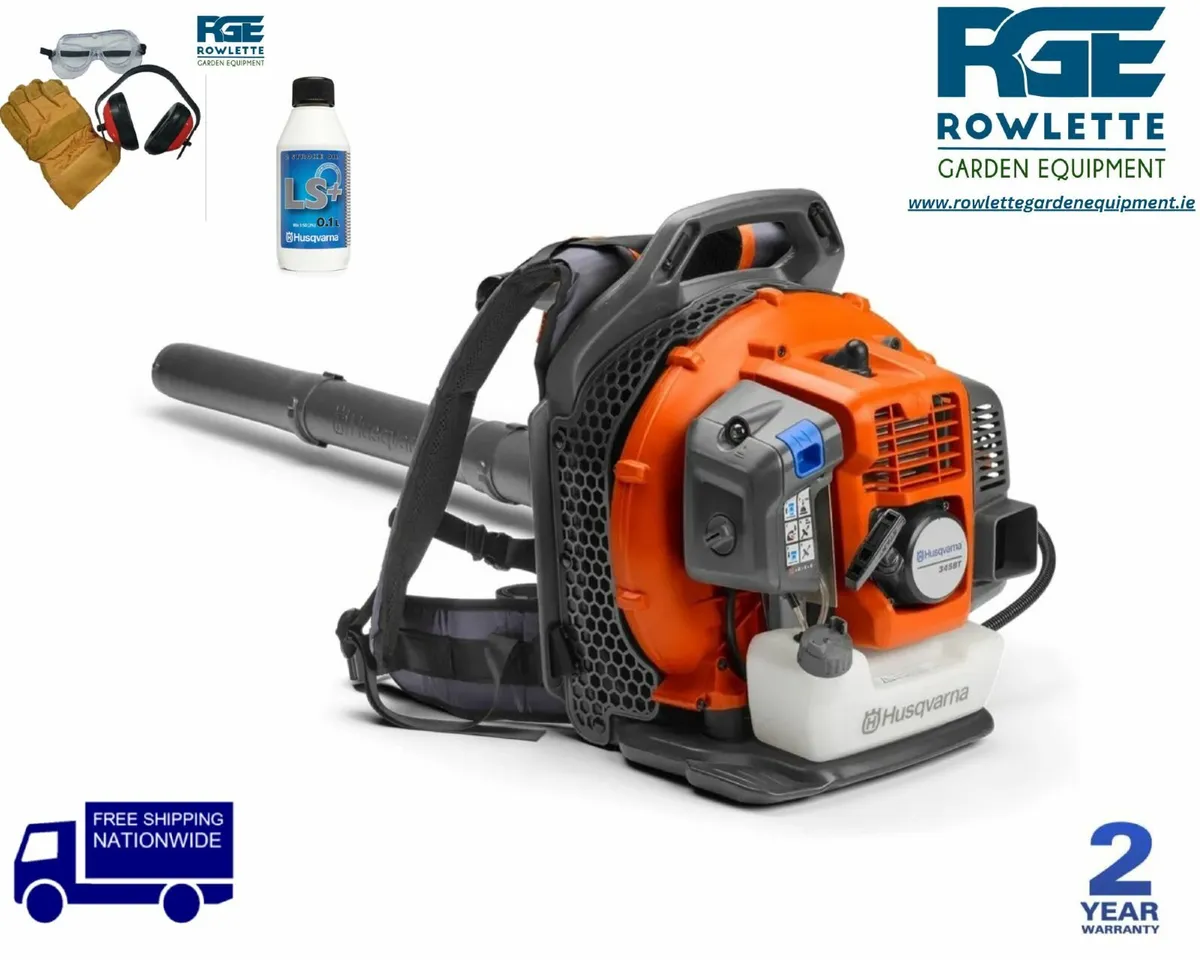 Husqvarna 345BT Backpack Blower - Image 1