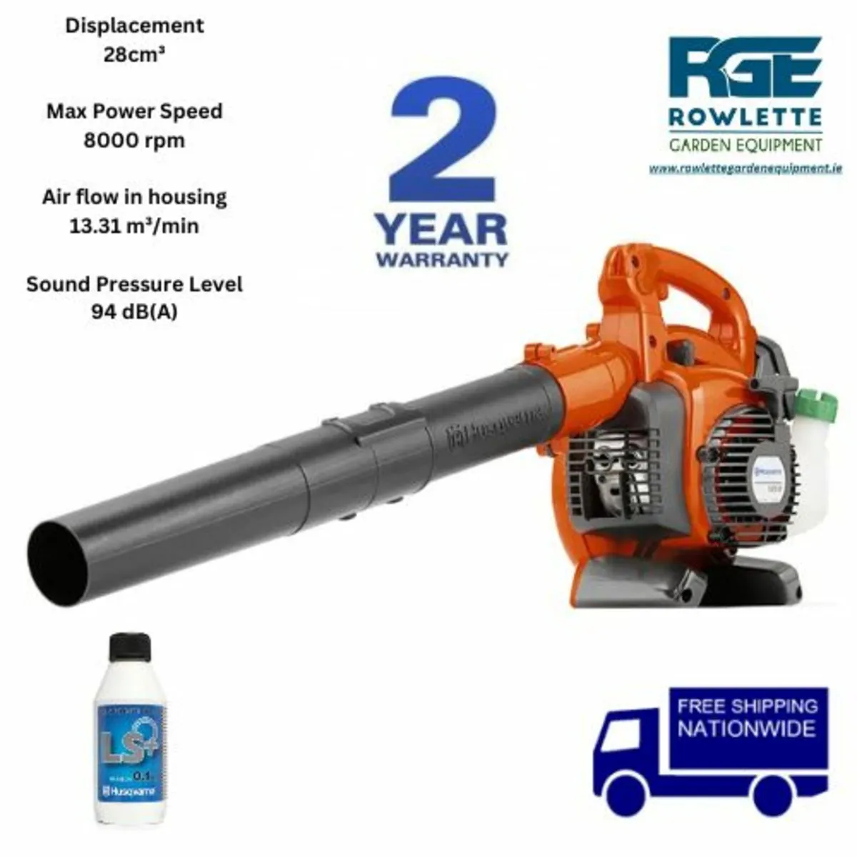 Husqvarna Handheld Blower 125 B - Image 1