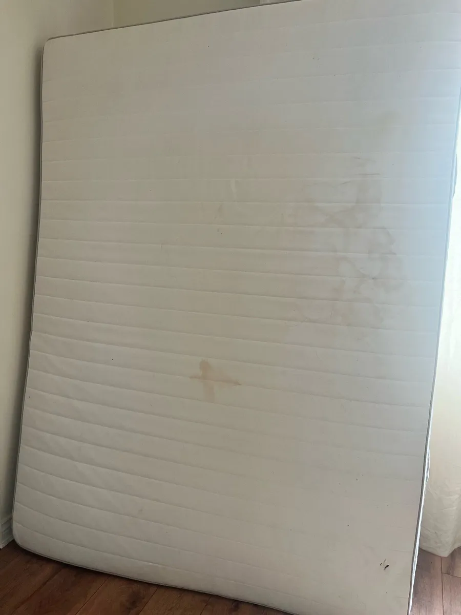 IKEA King Size Bed and Mattress - Image 4