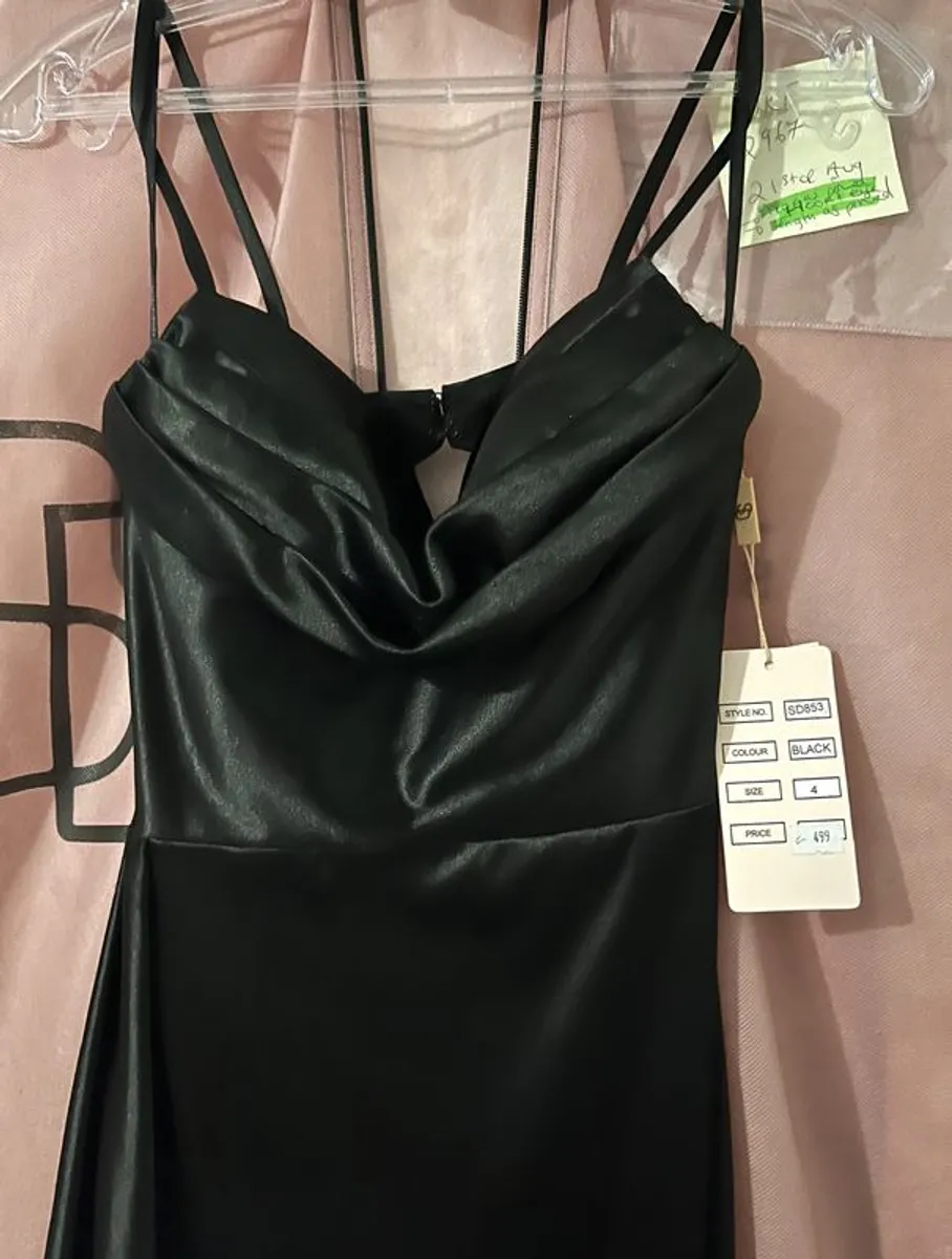 Black Debs Dress - Image 2