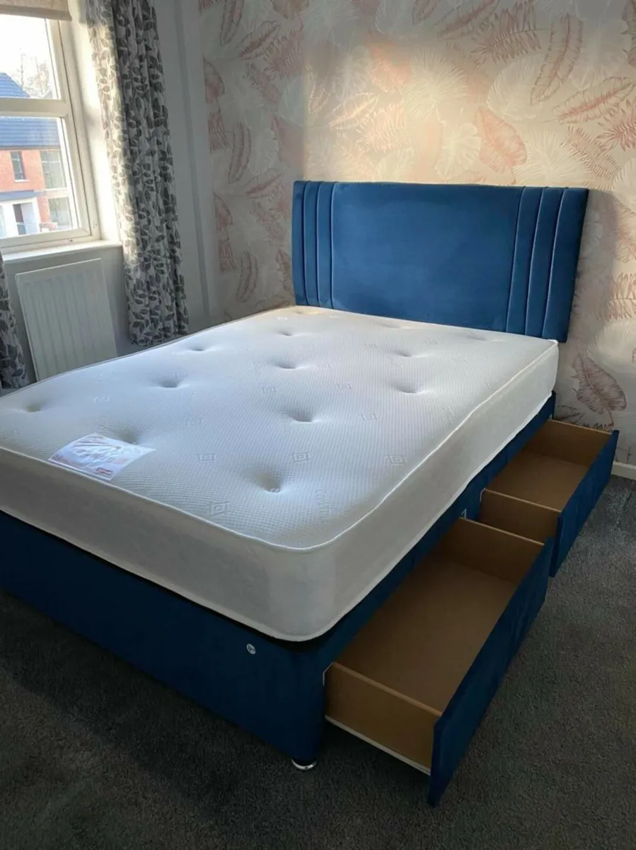 Single (3FT) DIVAN BEDS WITH MATTRESS - Image 2