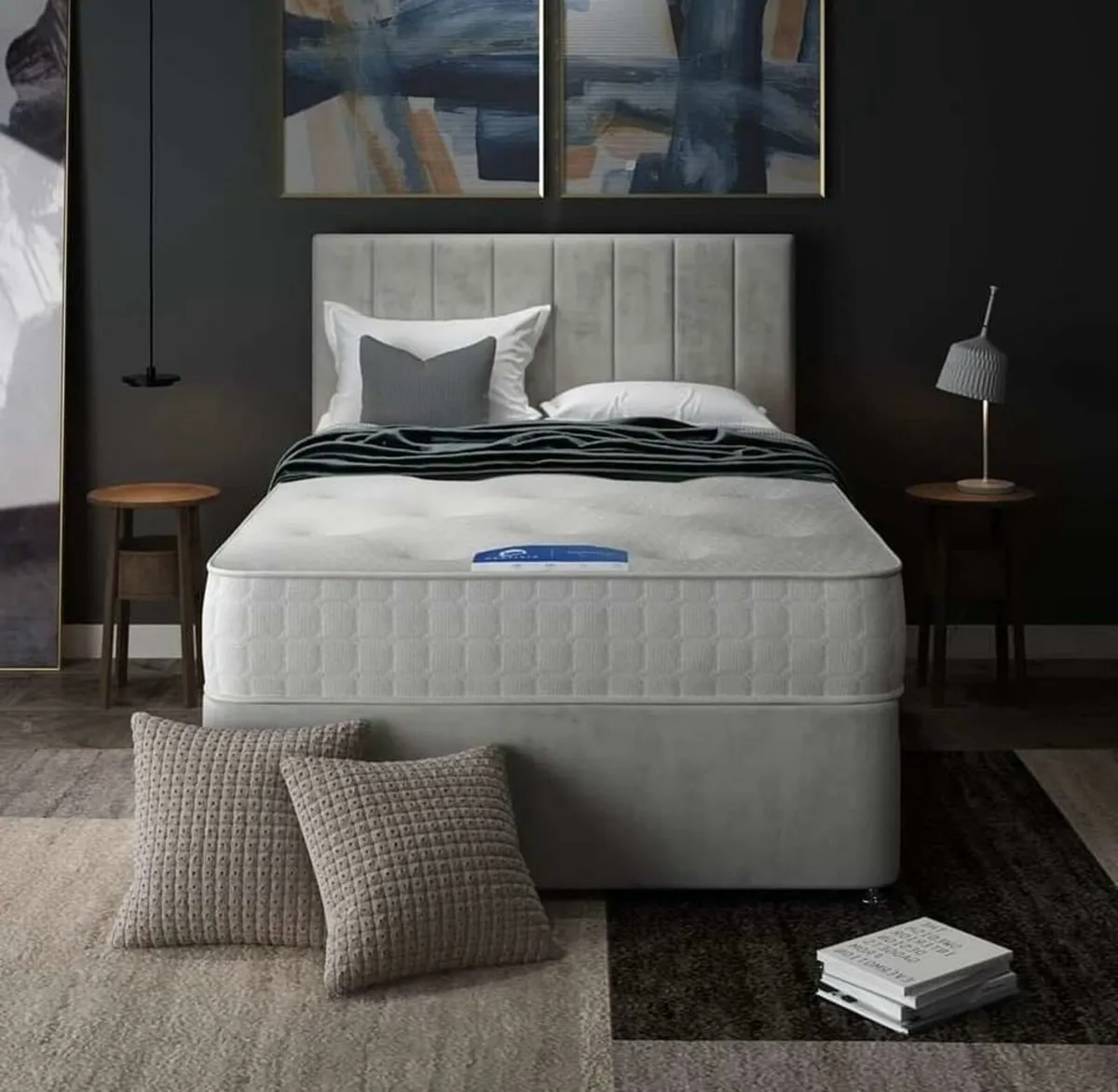 Single (3FT) DIVAN BEDS WITH MATTRESS - Image 3