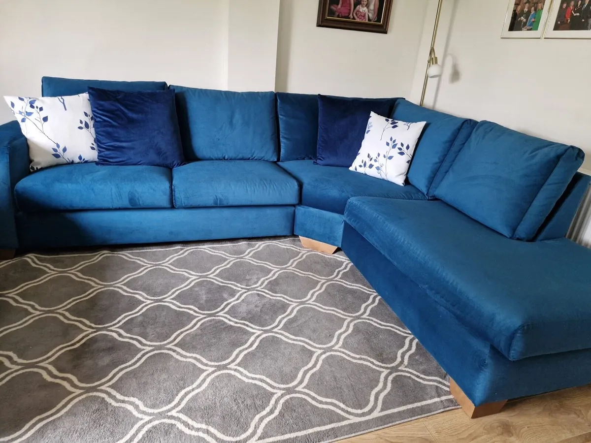 L-Shaped Couch & Chair - Image 4
