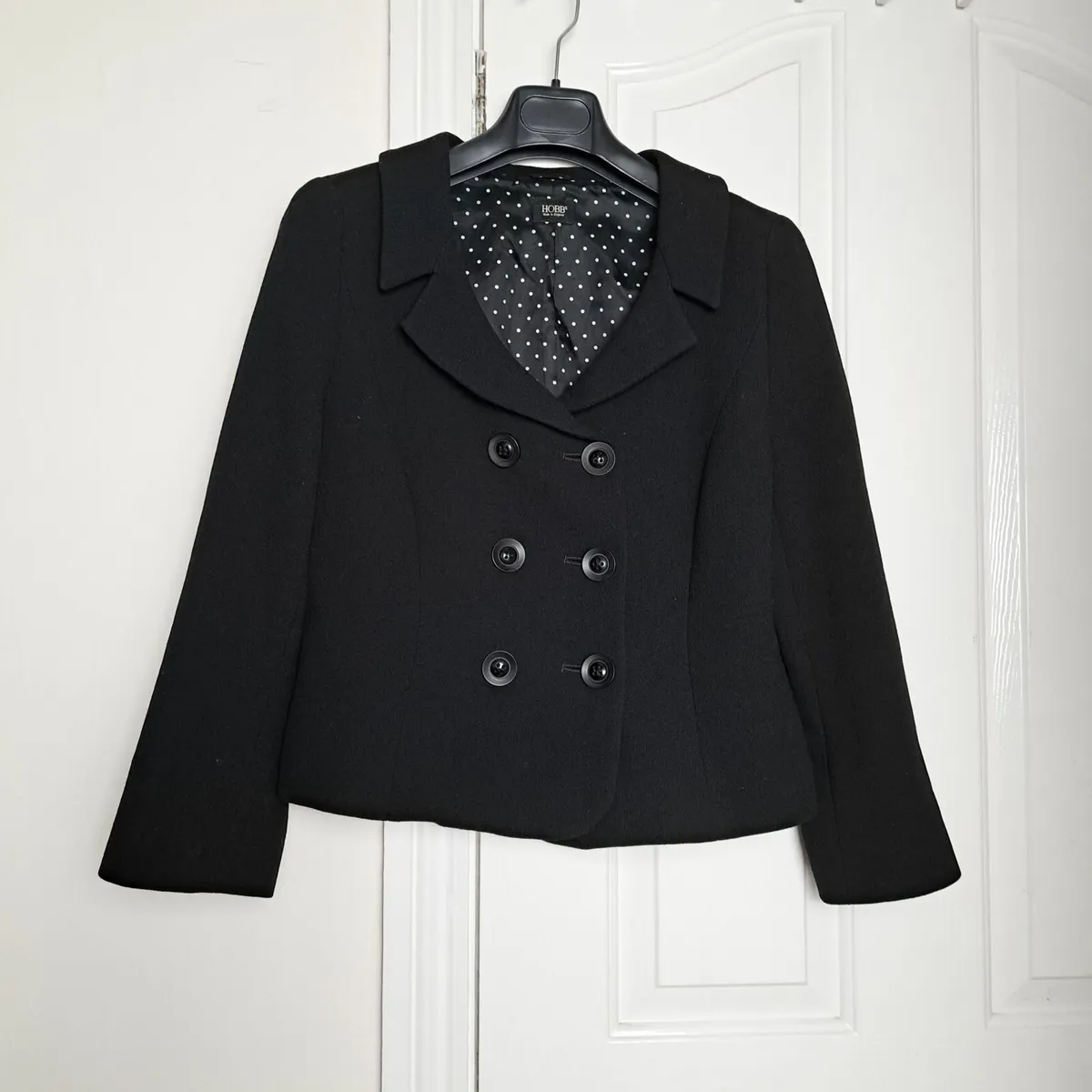 Hobbs New Wool Cropped Blazer Jacket 12UK/40EU - Image 1