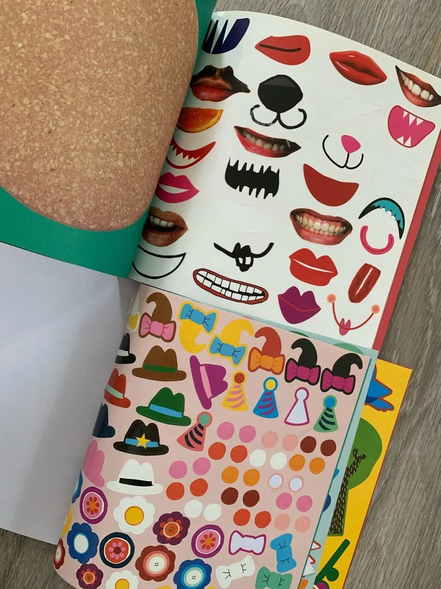 Animal & Faces Sticker Books - Image 2