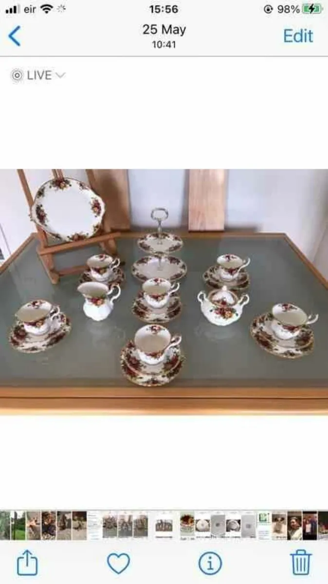 Royal Albert Old Country Rose China 6 place set - Image 1