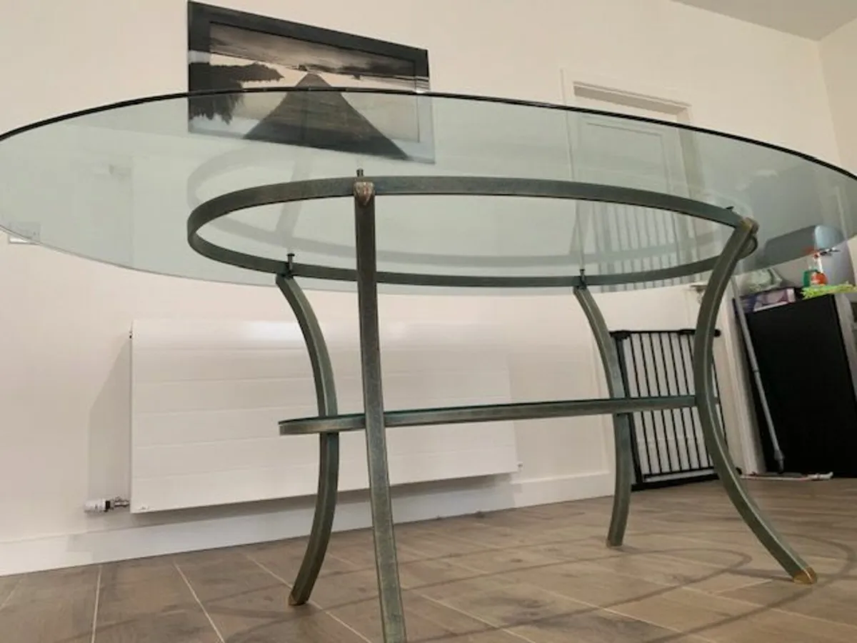 Glass Table and 6 chairs - Image 3