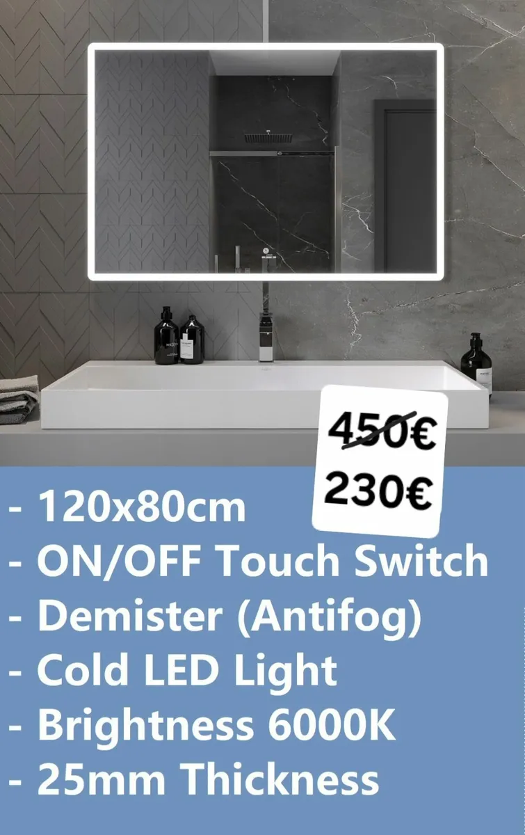 LED Bathroom Mirror - Image 2