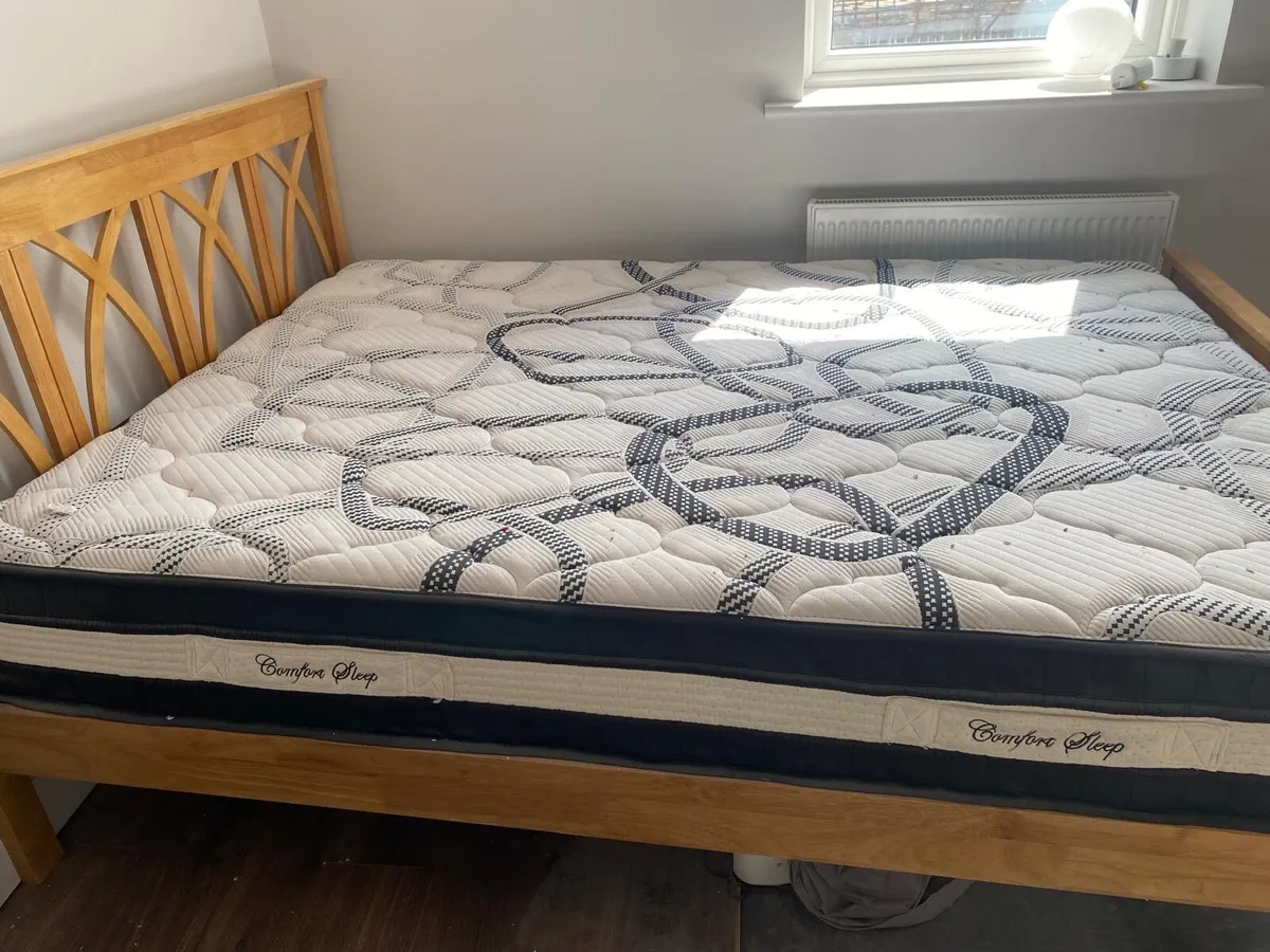 Bed frame with matress - Image 2