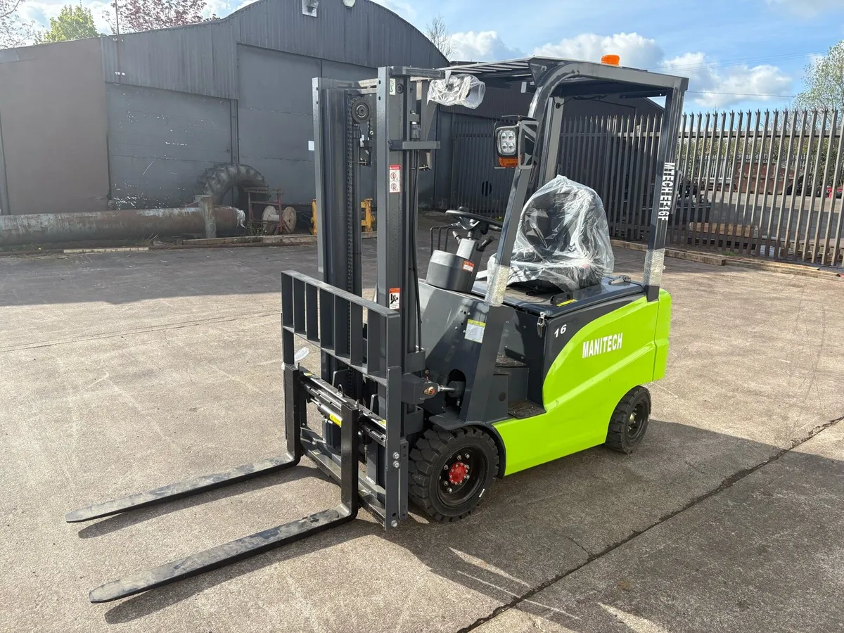 Electric forklift 1.6T - Image 1