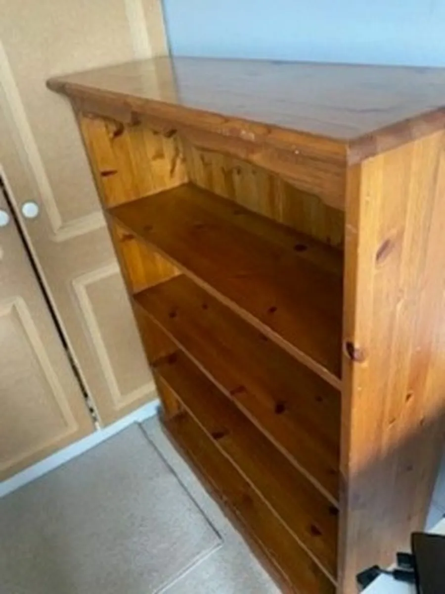 Solid Pine  Bookshelf - Image 2