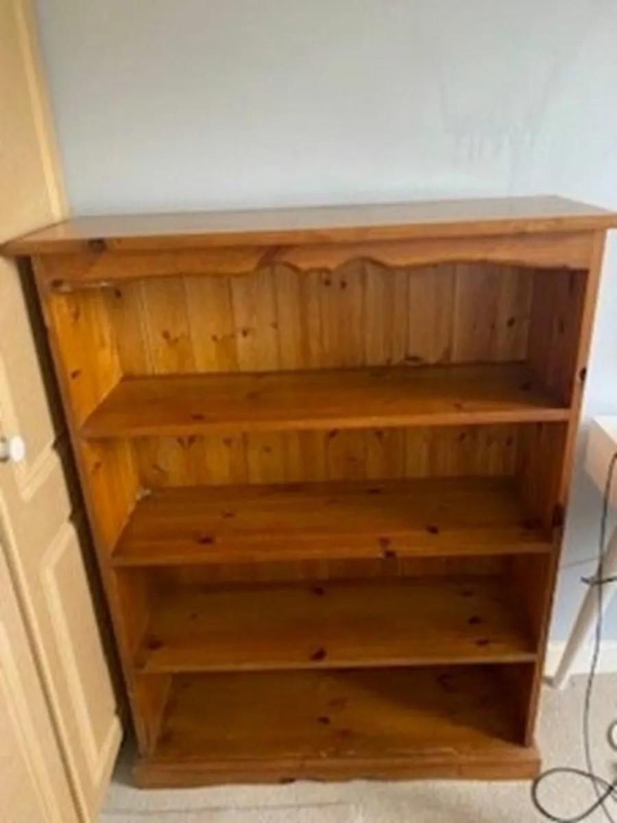 Solid Pine  Bookshelf - Image 1