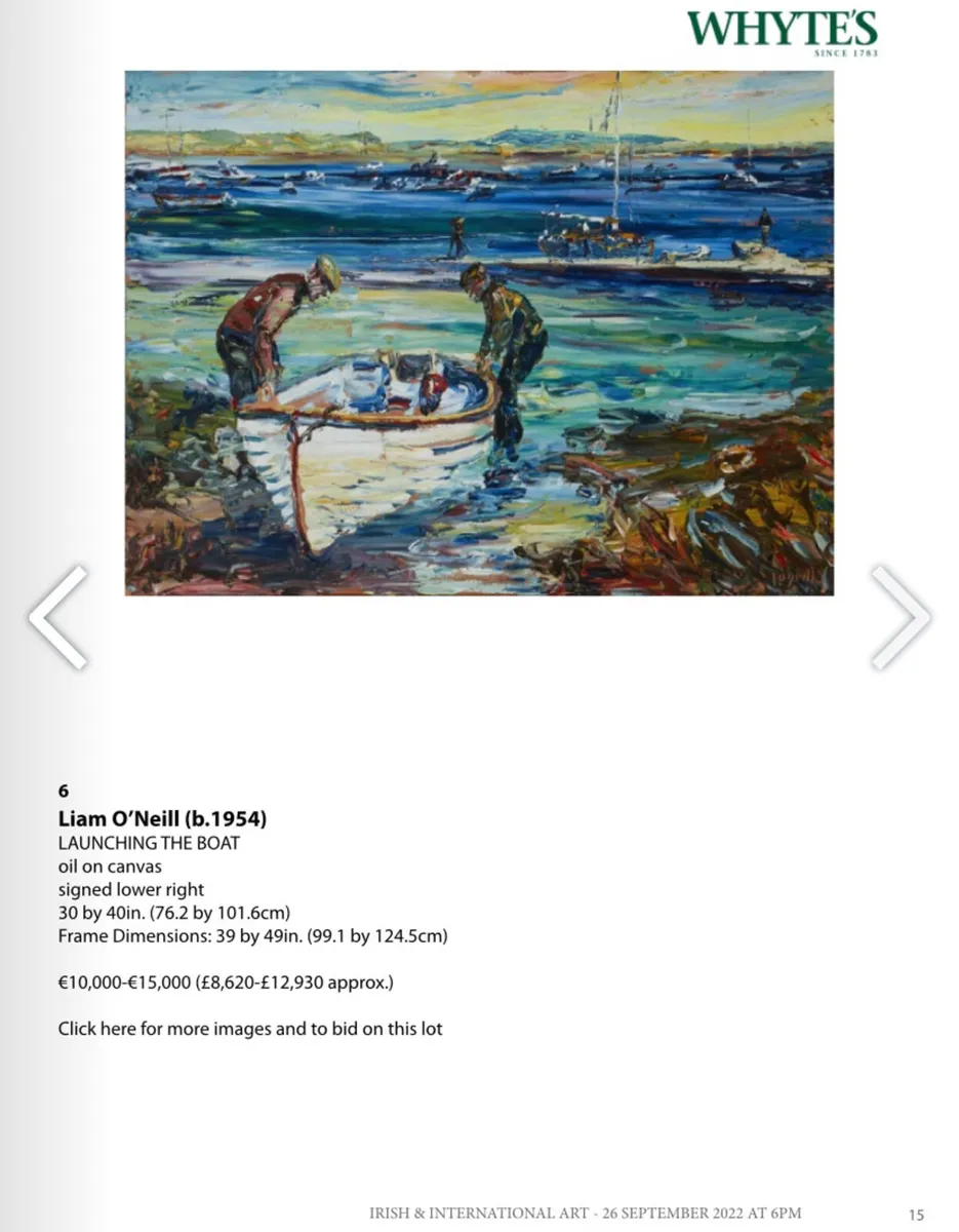Whyte's Irish & International Art Catalogue - Image 3
