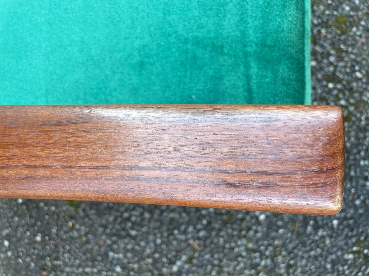 Retro Vintage mid-century rosewood chairs X2 c1970 - Image 3