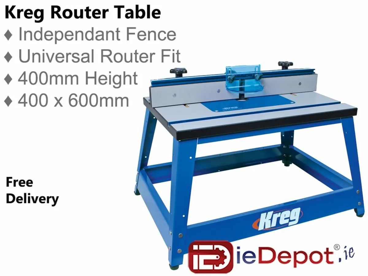 Kreg router table