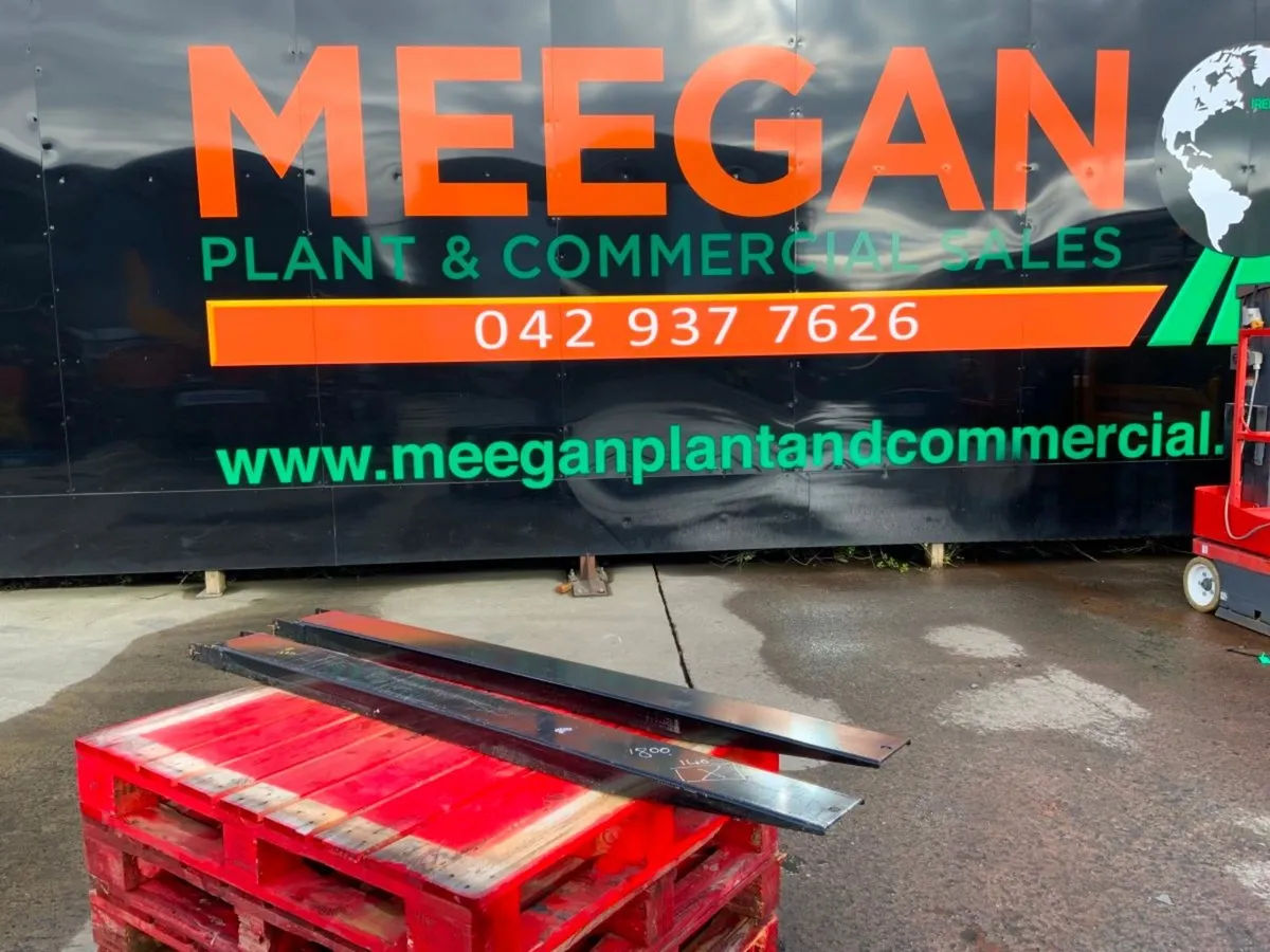 72" FORKLIFT TRUCK EXTENSION FORKS.......1497k. - Image 1