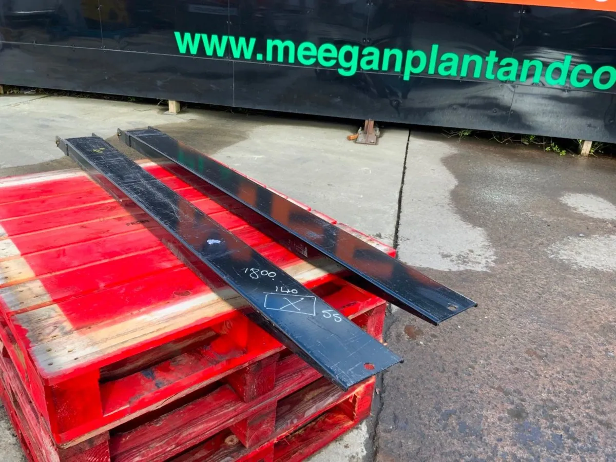 72" FORKLIFT TRUCK EXTENSION FORKS.......1497k. - Image 2