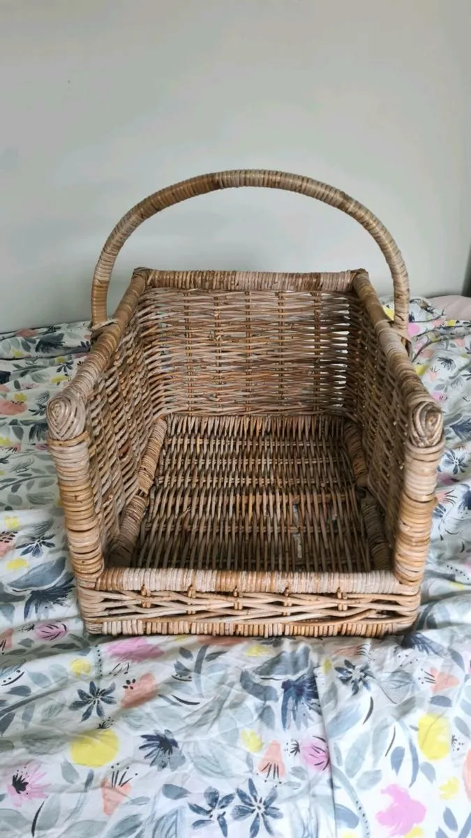 Large Rattan Log Basket - Image 2