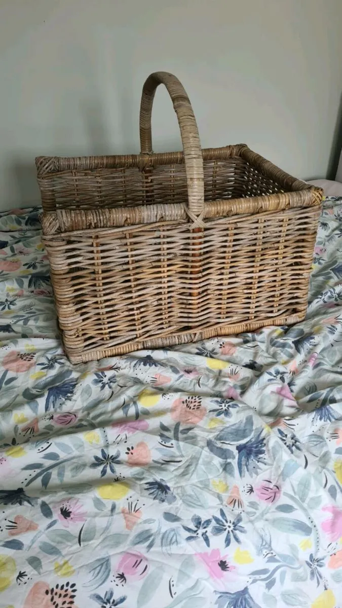 Large Rattan Log Basket - Image 4