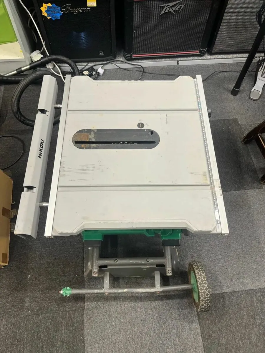 Hikoki Wheeled Table Saw - Image 2