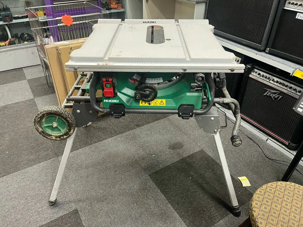 Hikoki Wheeled Table Saw - Image 1