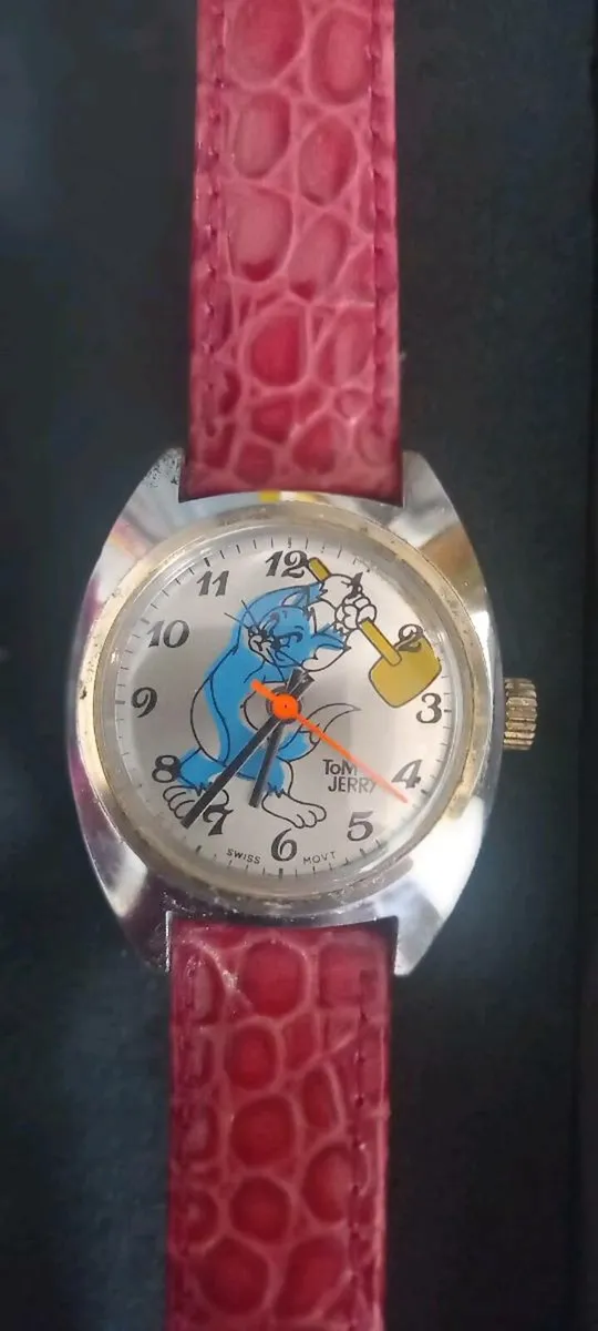 Tom & Jerry Vintage 1970's hand-wound watch - Image 2
