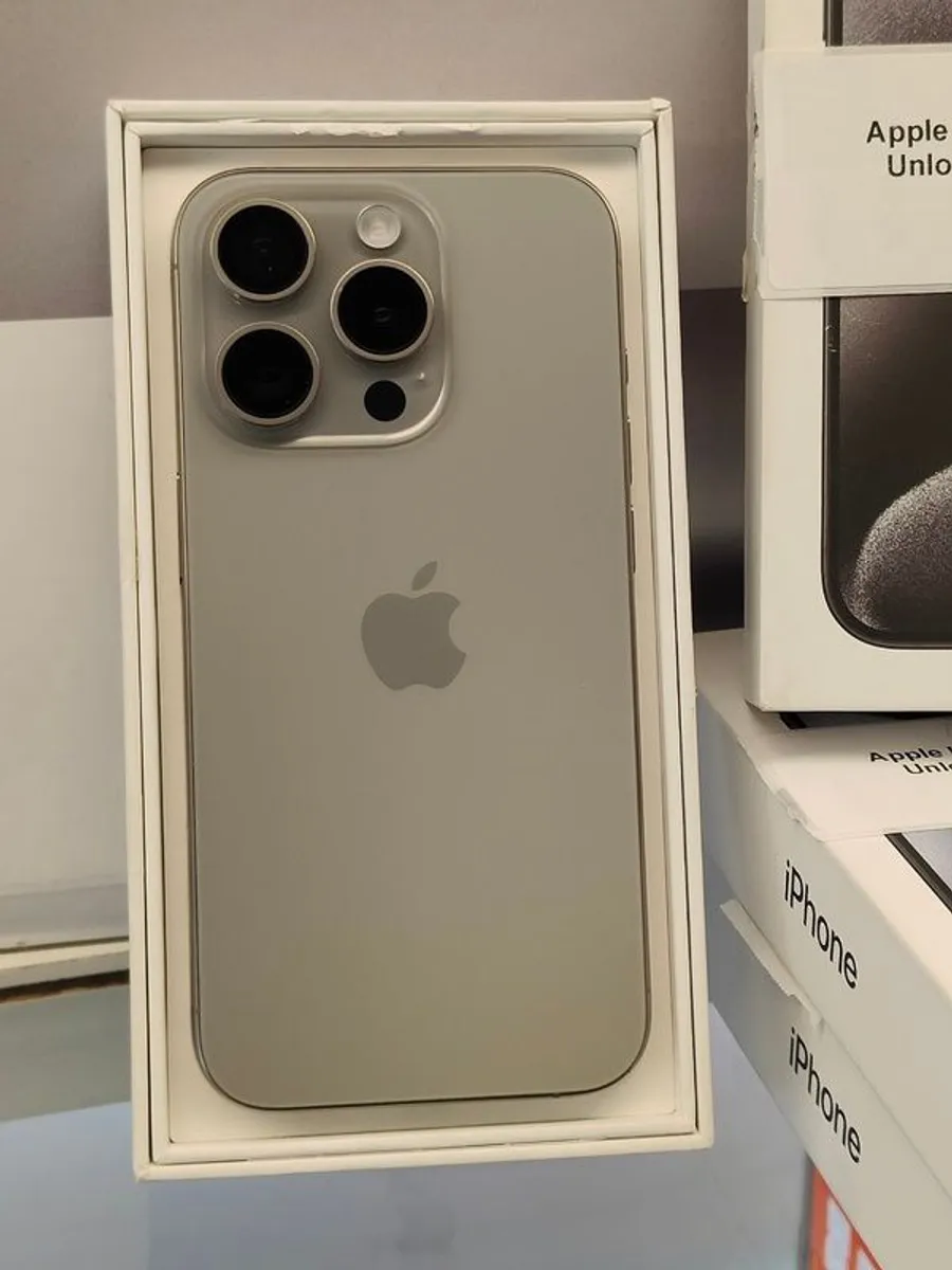 iPhone 15 PRO 128GB SimFree Unlocked Little Use Like New (Battery is 100% Original) - Image 2