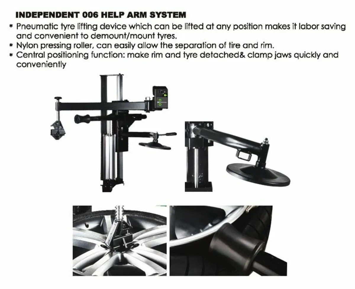 Phoenix Automotive Tyre Changer Helper Arm - Image 1