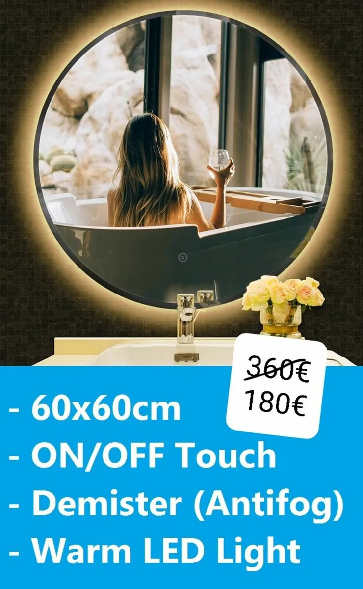 LED Bathroom Mirror - Image 1