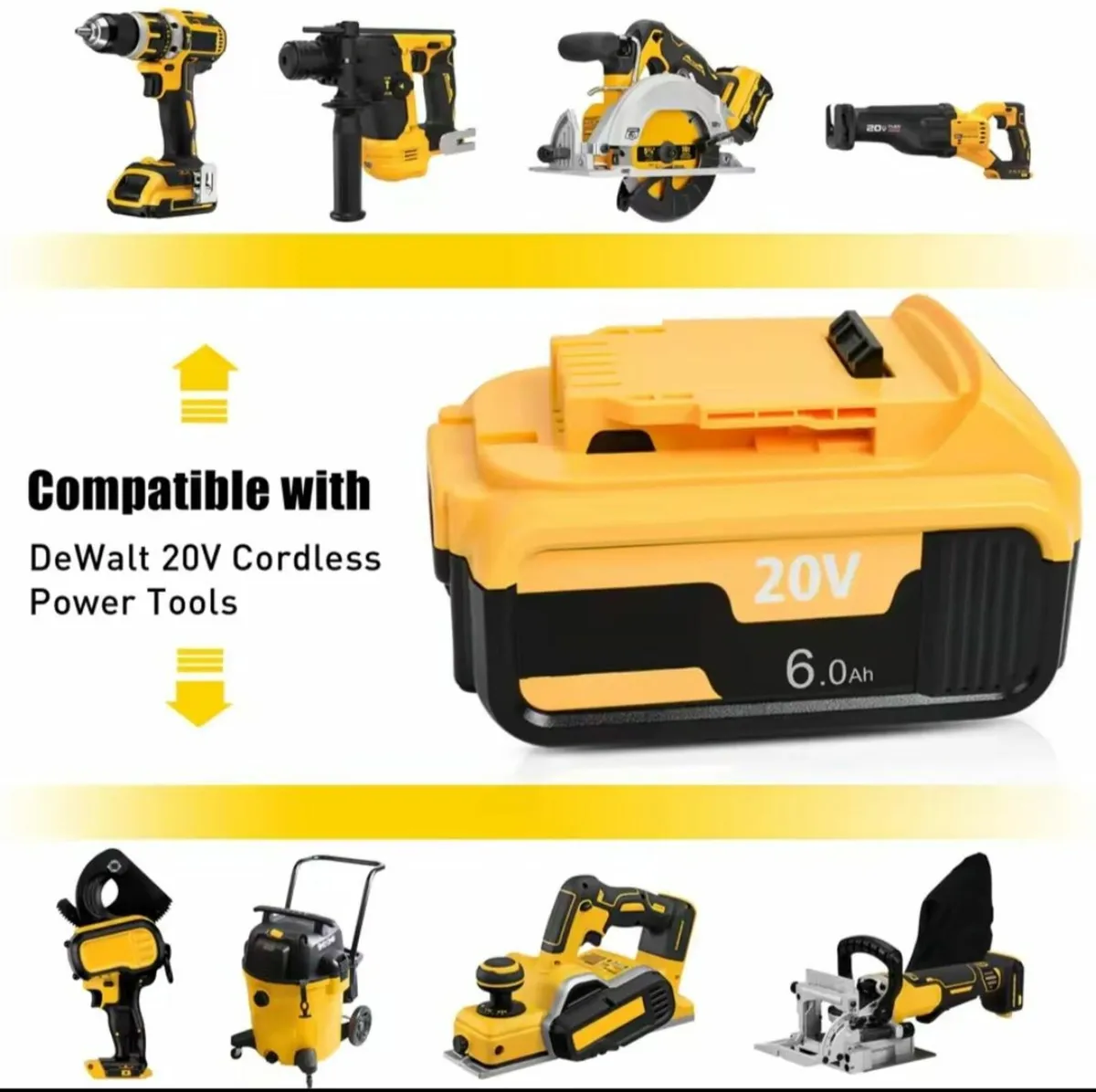 Dewalt battery  18 v