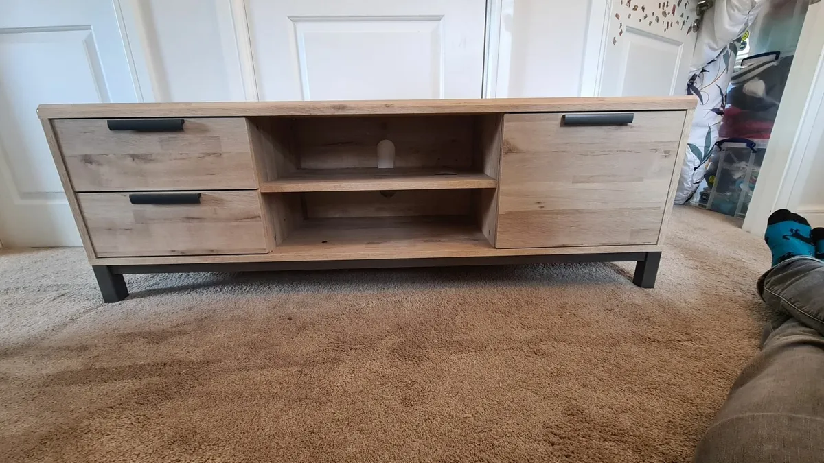TV Unit Bronx Oak Effect (from Next) - Image 3