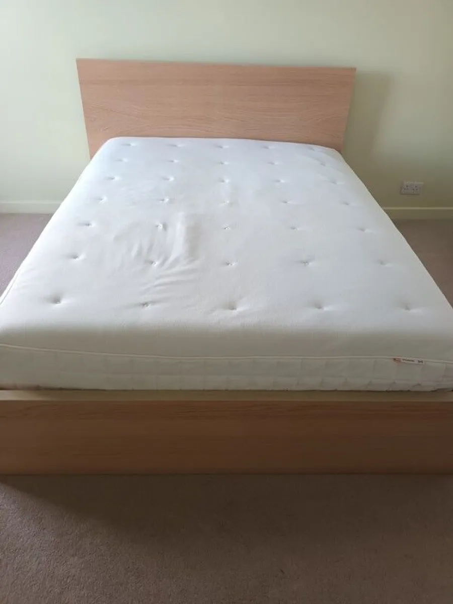 Ikea Malm Double Bed 5ft - Image 1