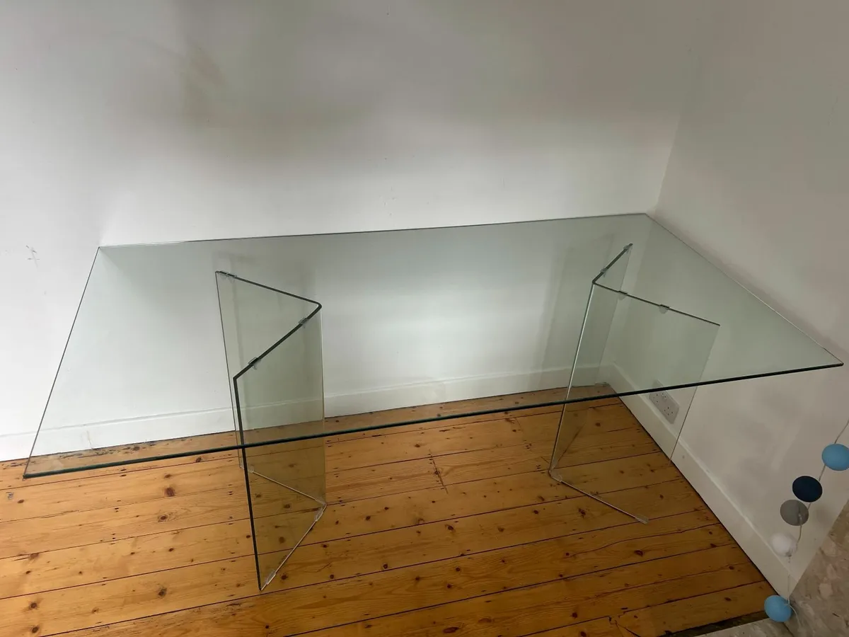 Glass Kitchen Table - Image 2