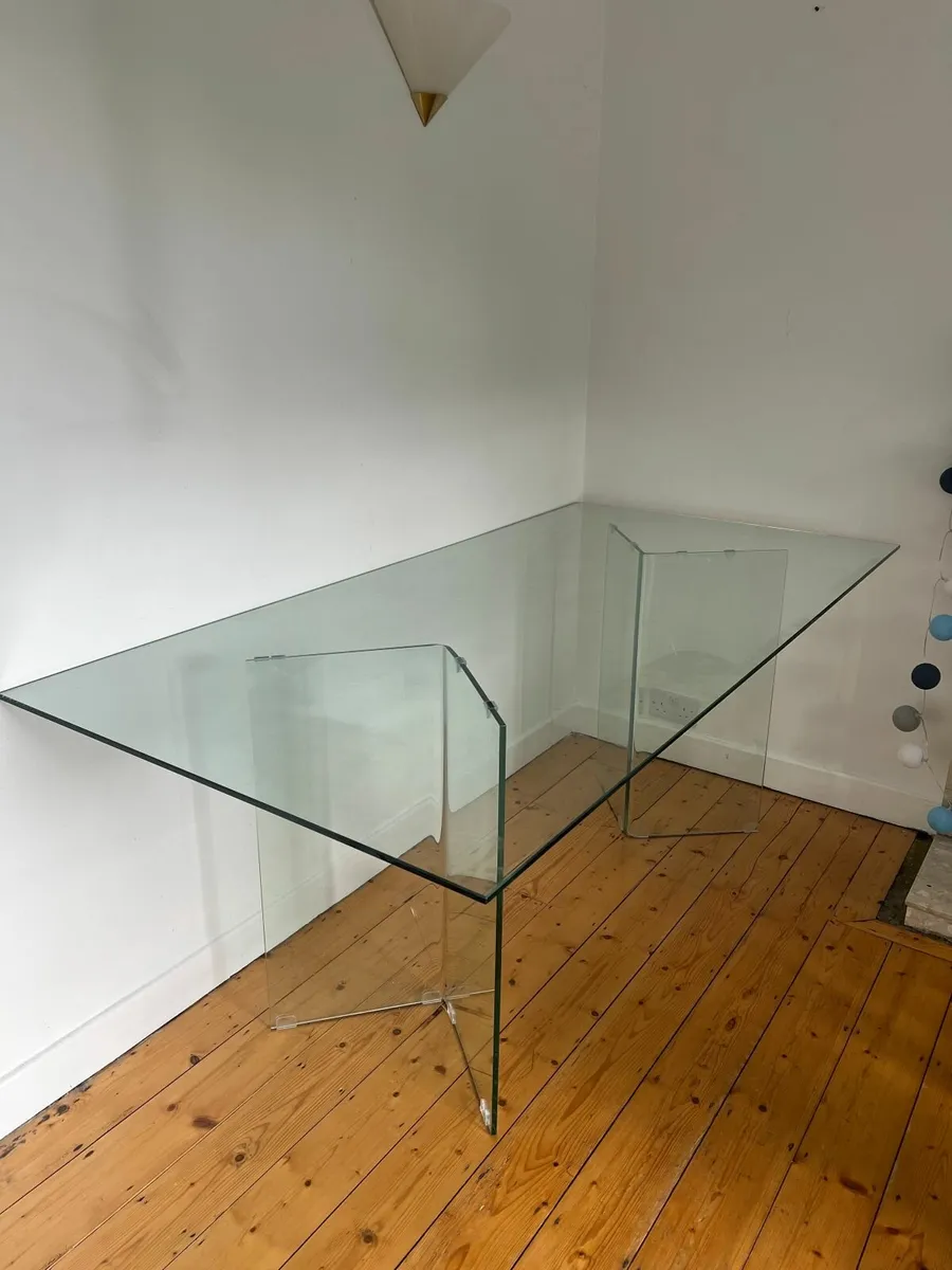 Glass Kitchen Table - Image 1