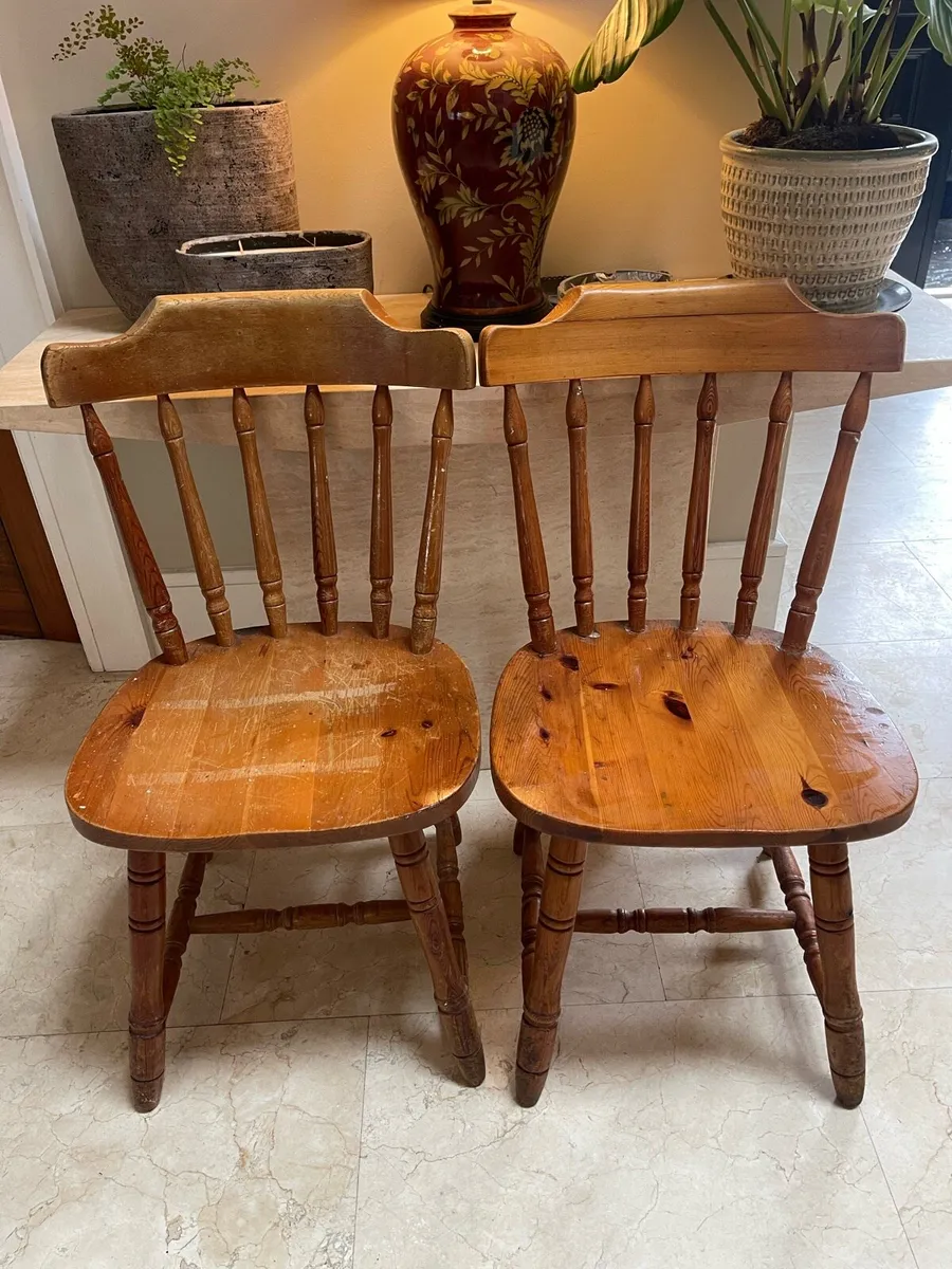 2 x Matching Kitchen Dining Chairs - Can Deliver