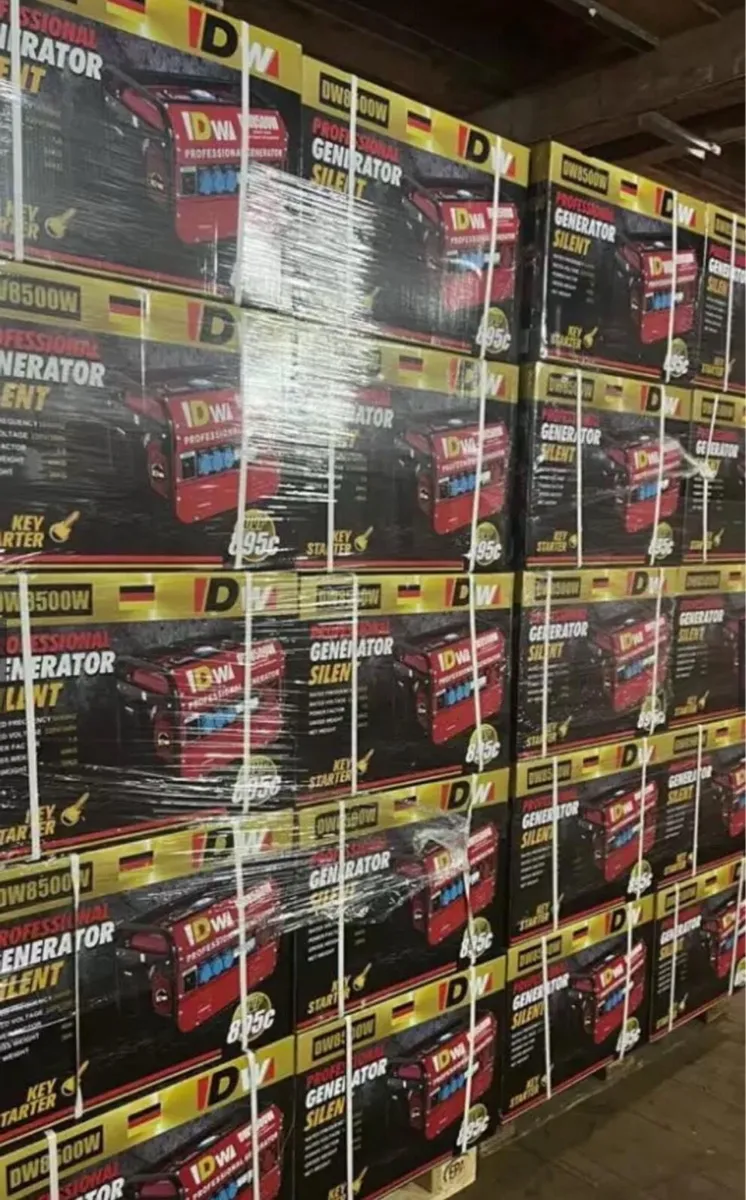 NEW SILENT GASOLINE GENERATOR 8.5kva KEY START