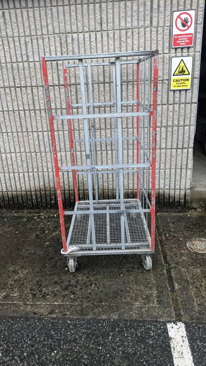 Steel Cage on Castors , Heavy Duty - Image 3
