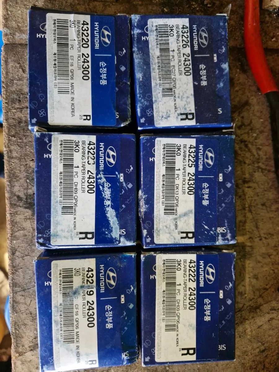 Hyundai gearbox bearing set