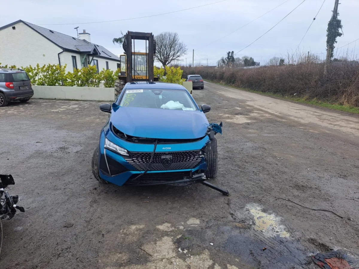 2024 PEUGEOT 408  ALLURE 1.2 PETROL AUTO FOR PARTS - Image 1