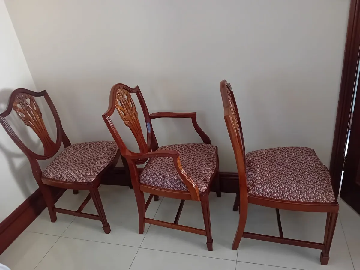 Mahogany chairs - Image 4