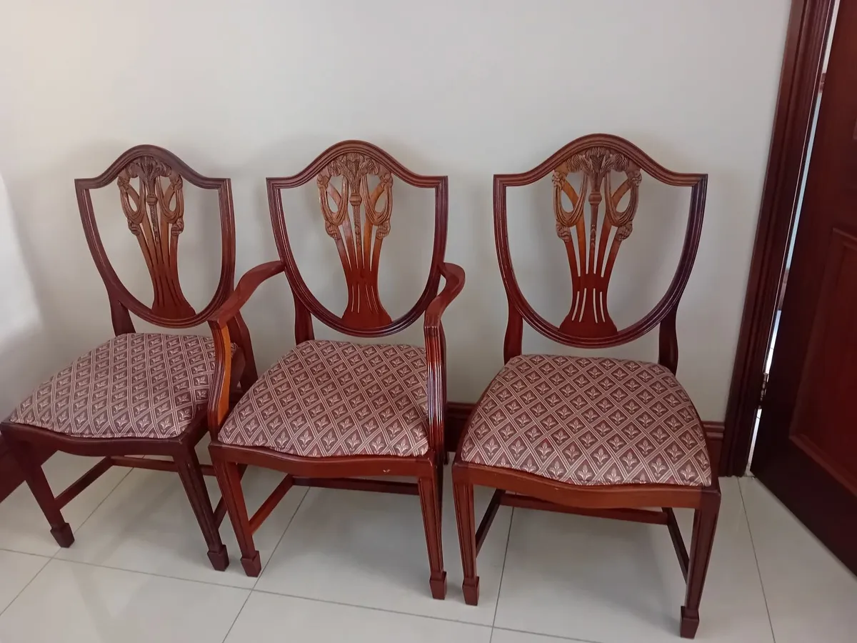 Mahogany chairs - Image 1
