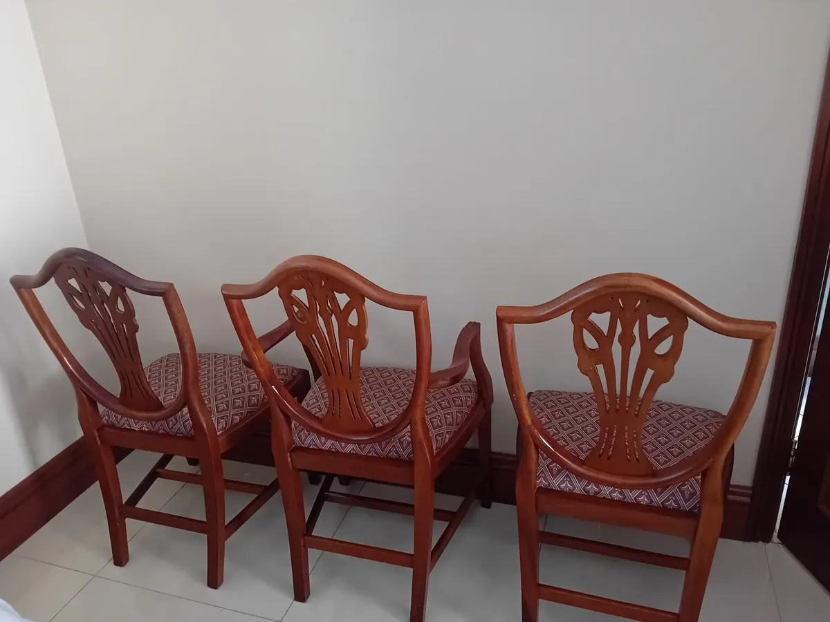 Mahogany chairs - Image 3