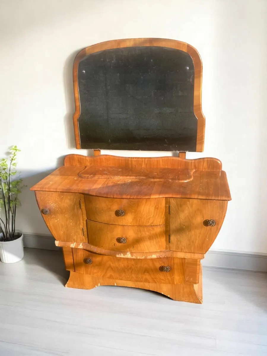 Dressing Table / Vanity Unit - Vintage - Art Deco - Image 3