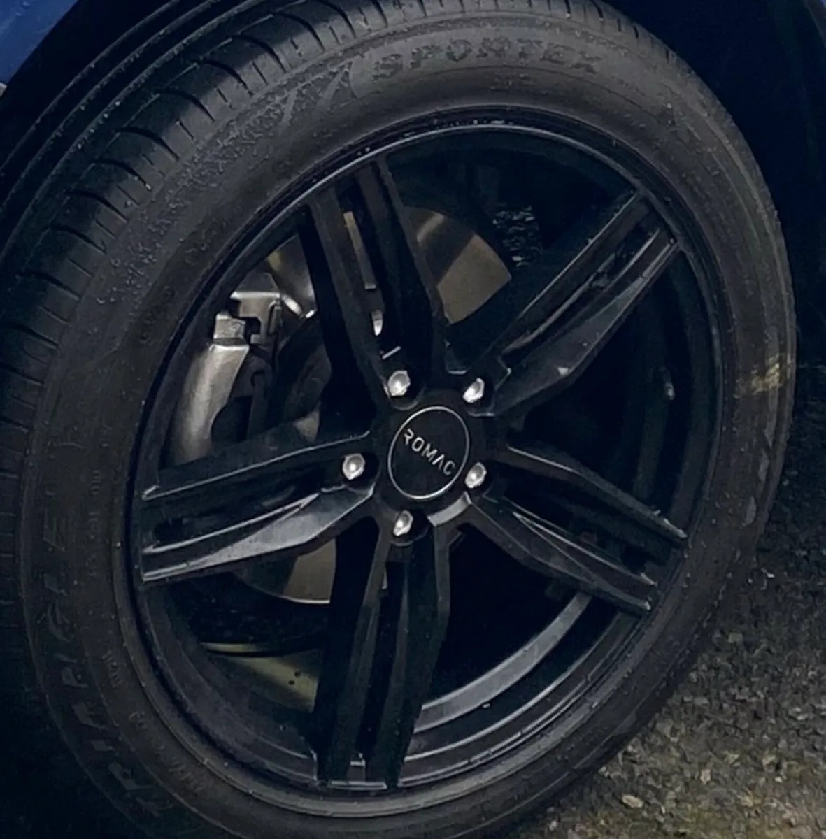 18" Romac Vemon alloys with good tyres - Image 1