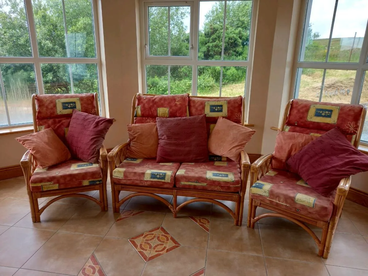 Wicker Conservatory Furniture - Image 1