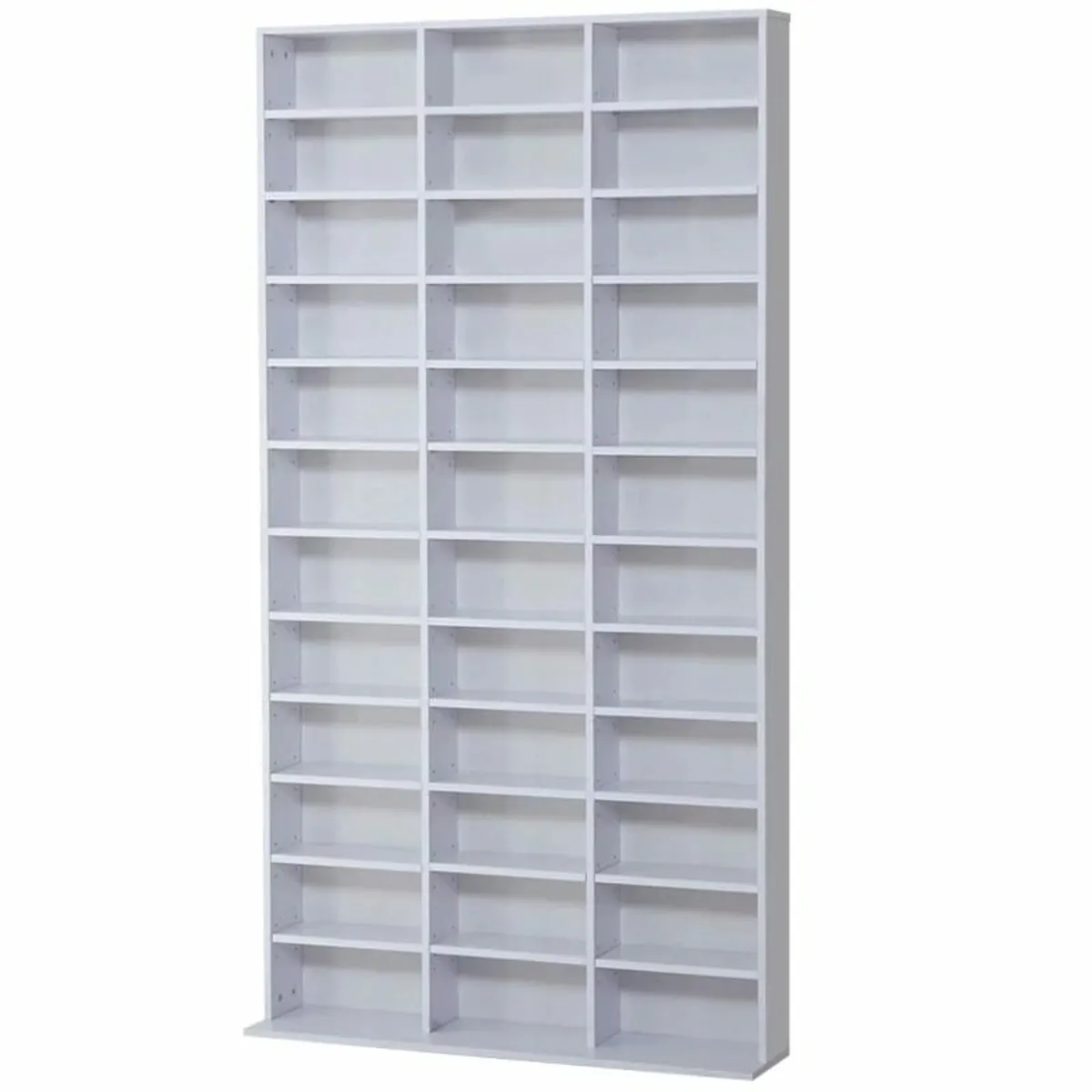 33 Adjustable Compartment Storage Unit - White - Image 1