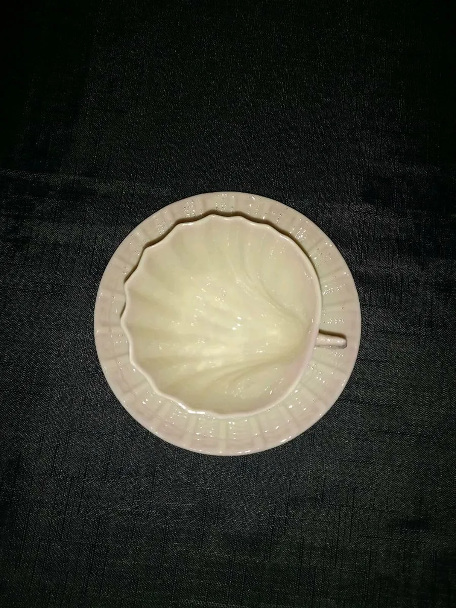 Belleek Teacup & Saucer - Image 2