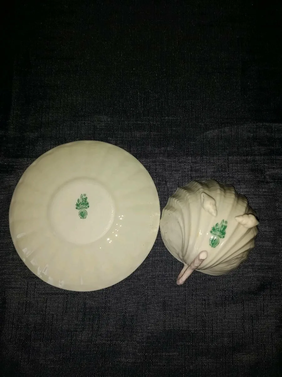 Belleek Teacup & Saucer - Image 4
